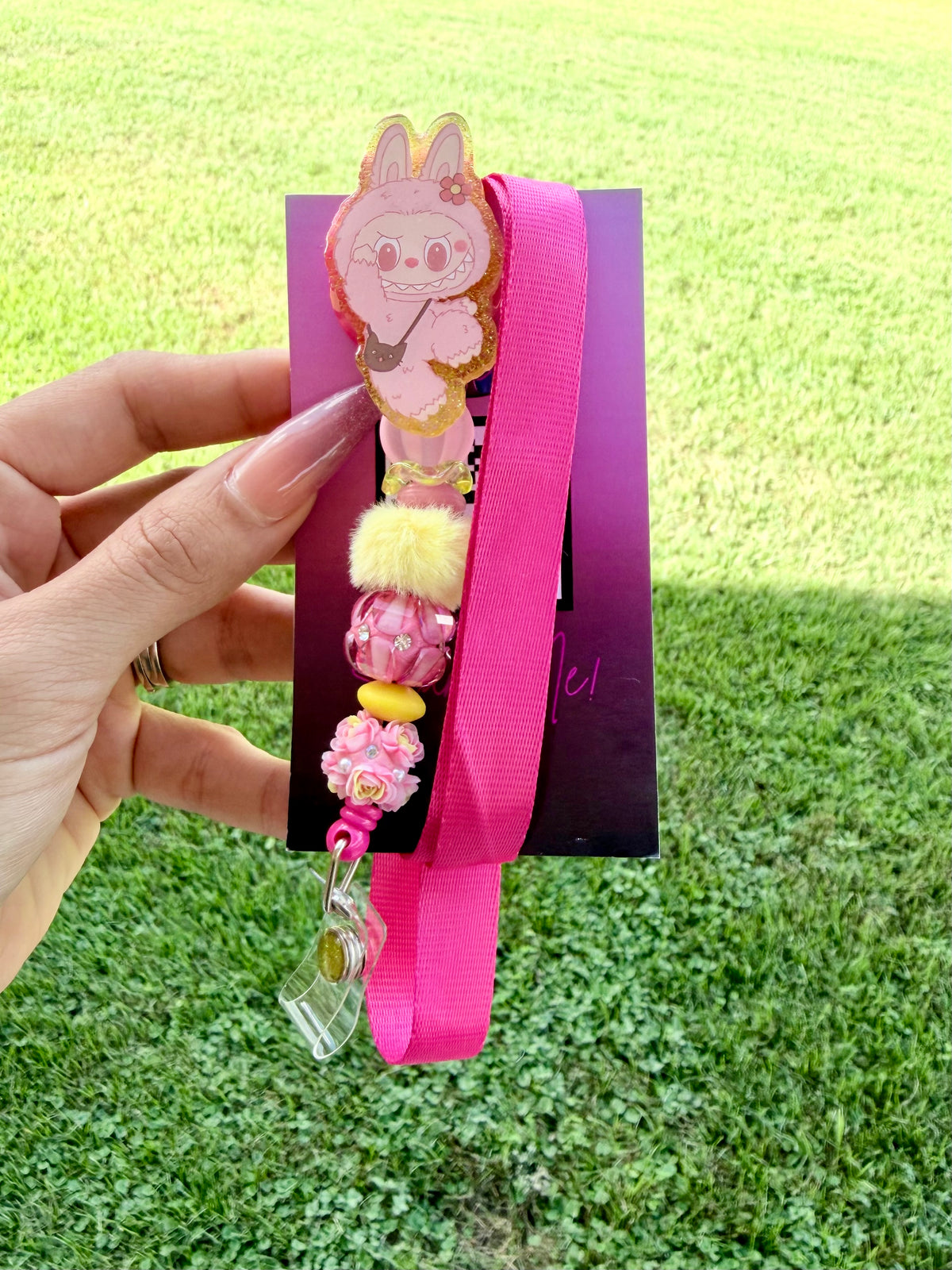 Lanyard Pink Bubu