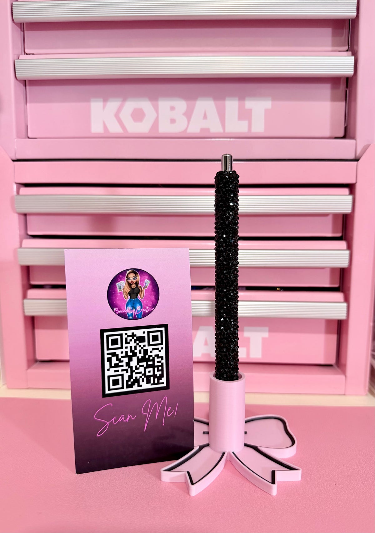 Black Bling Pen