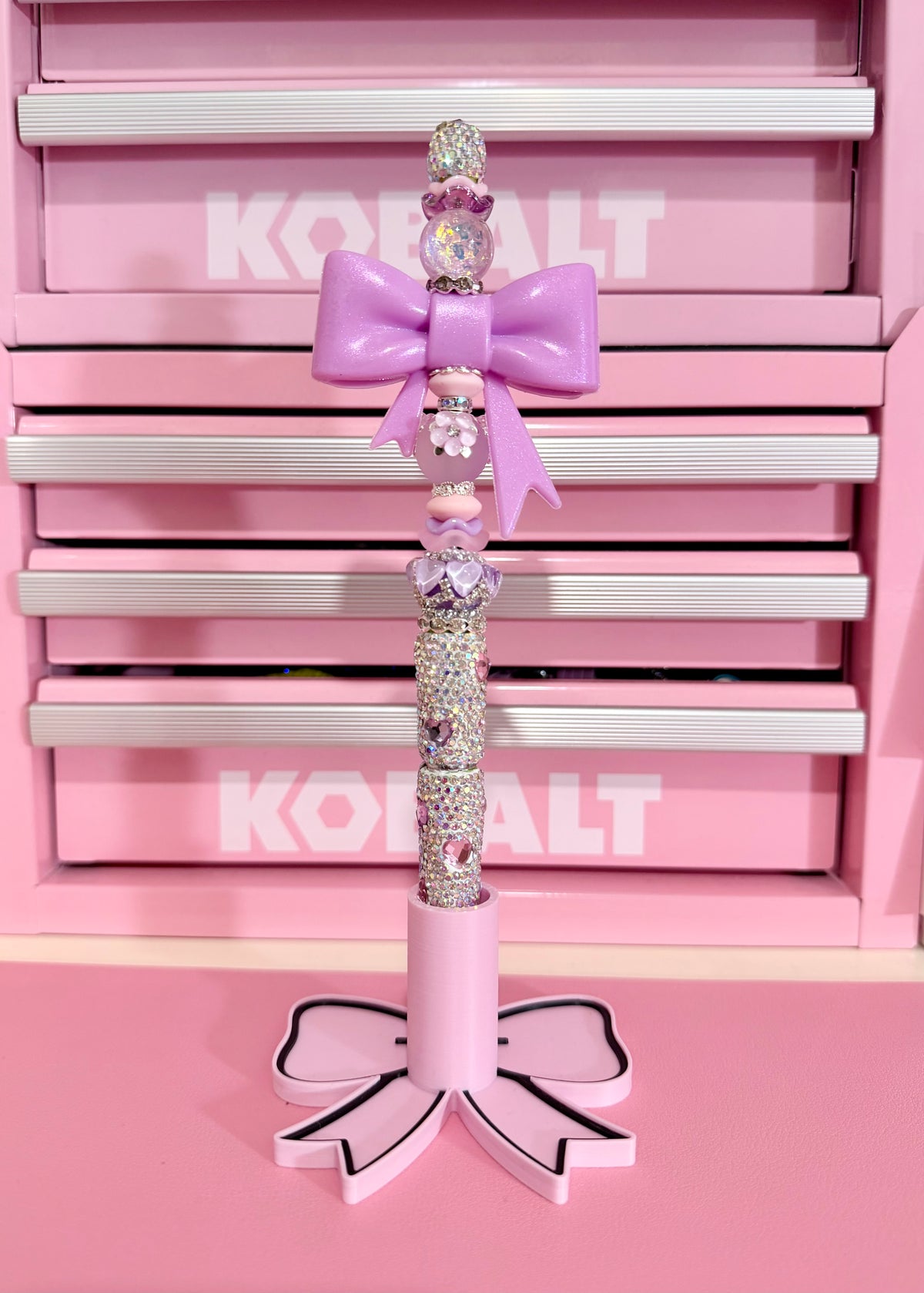 Light Purple Bow Pen