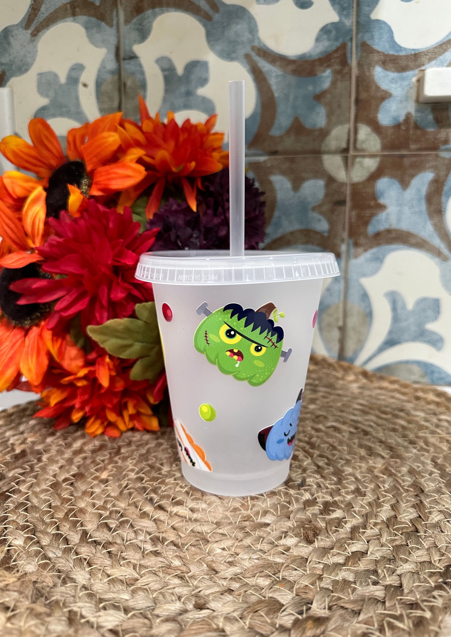 Kid Pumpkin Monster Cup