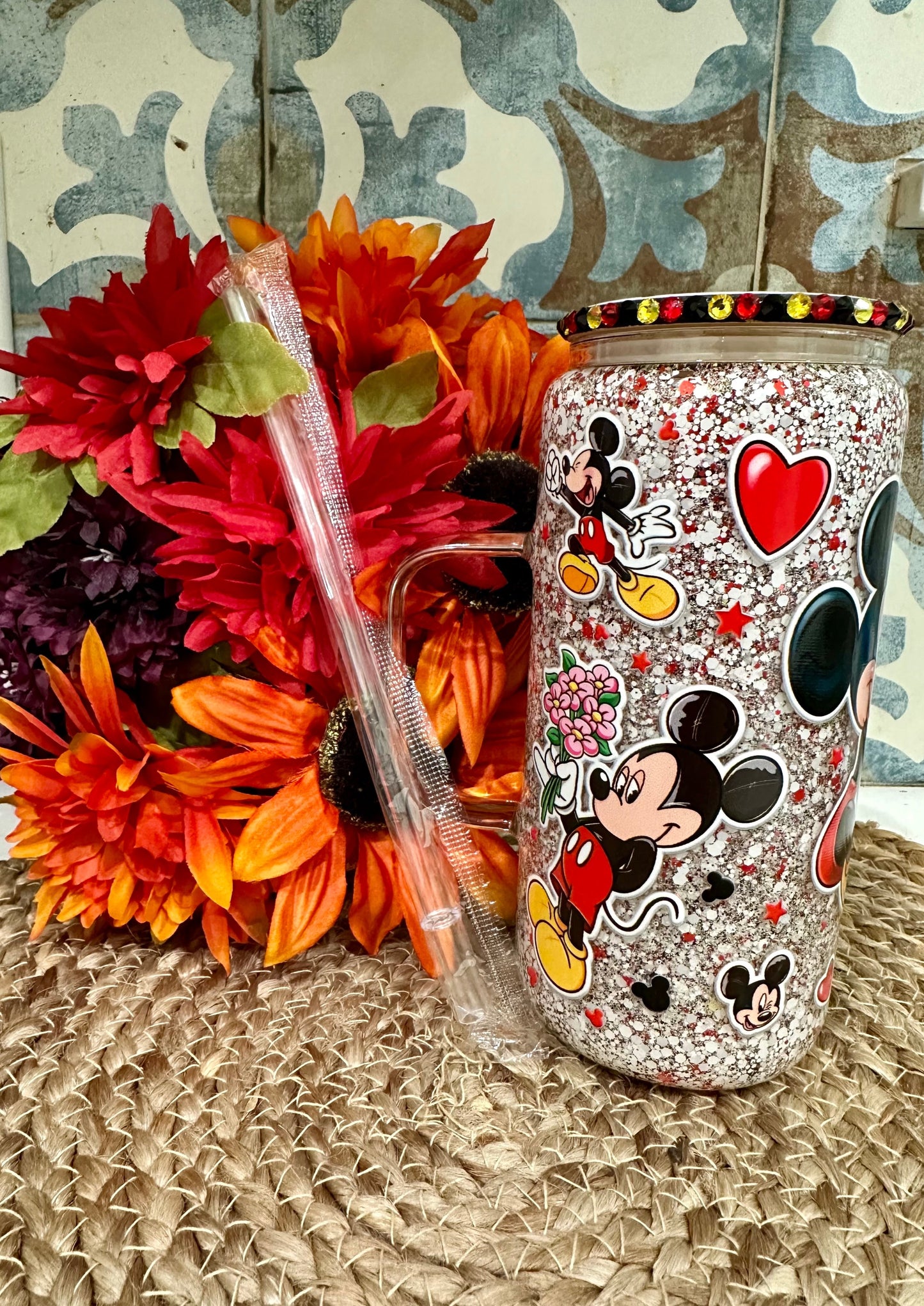 Mickey Glitter Cup