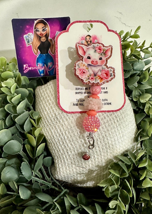 Piggy Badge Reel