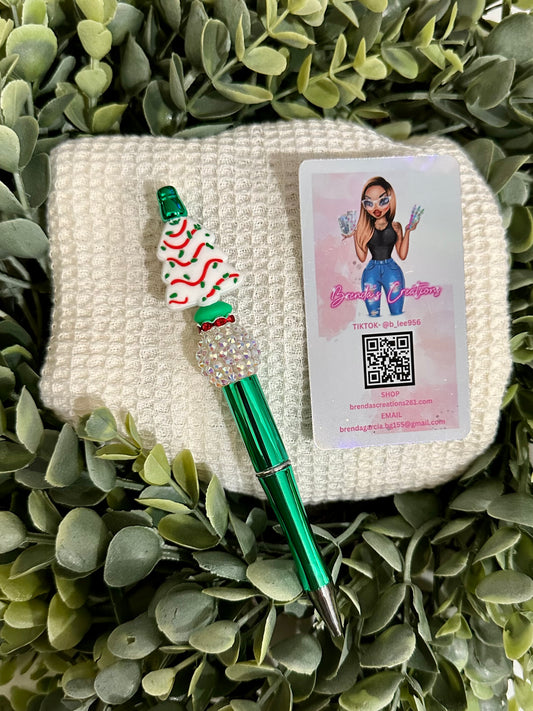 X-Mas White Pen