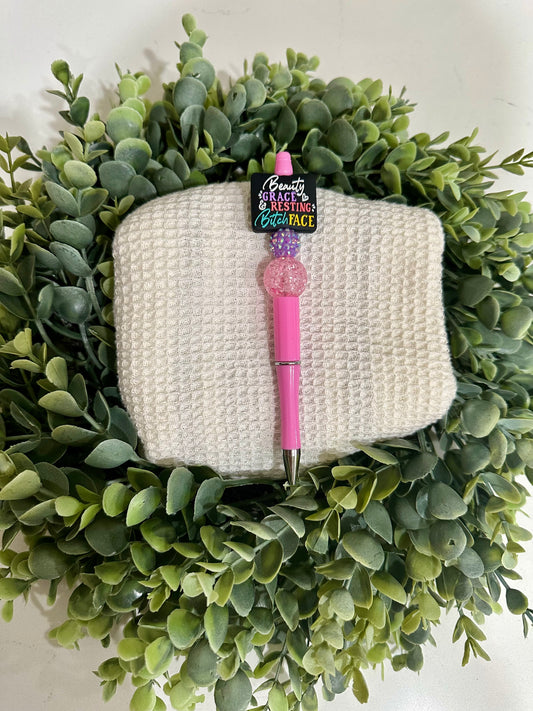 Resting B Face Pen