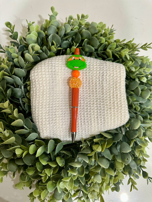 Orange Turtle Pen