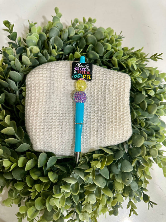 Resting B Face Pen