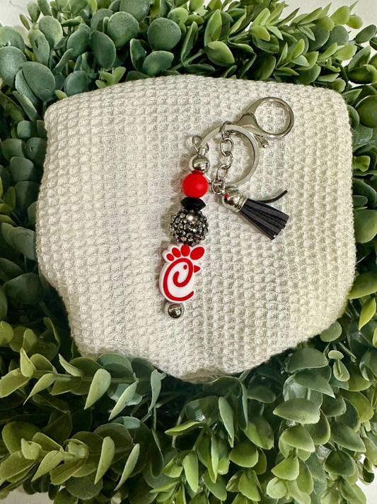Red/Black key chain