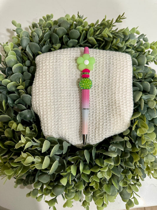 Pretty In Green Pen