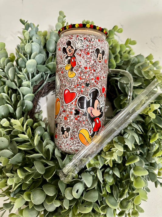 Mickey Glitter Cup