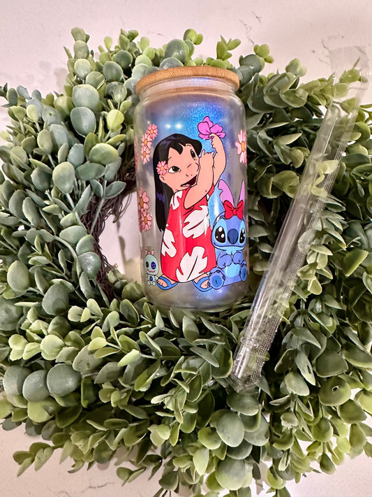 Blue Alien with LILO Cup